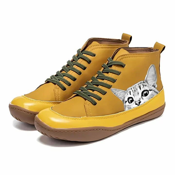 Fenella™ | Cat Motif Boots