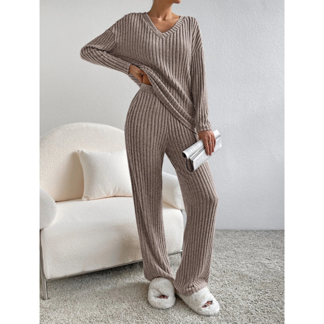 Esra™ Knitwear Two-Piece Set