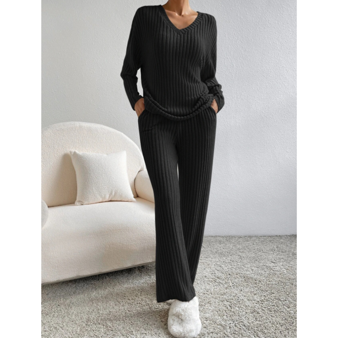 Esra™ Knitwear Two-Piece Set