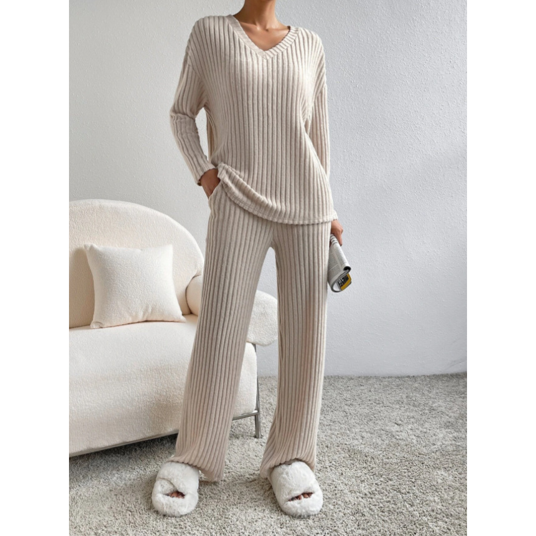 Esra™ Knitwear Two-Piece Set