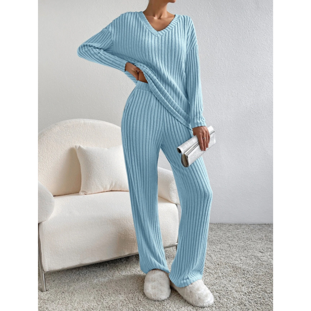 Esra™ Knitwear Two-Piece Set