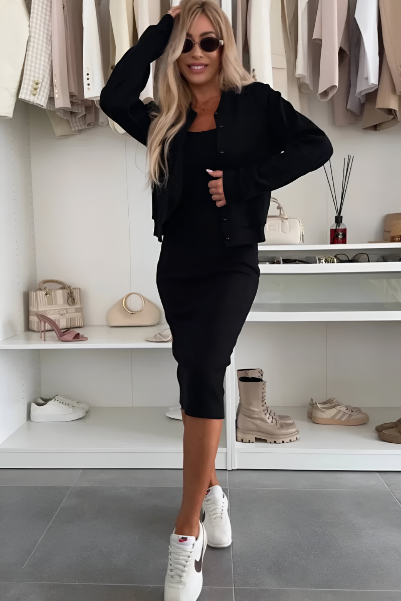 Honora™ Elegant Midi Dress Set
