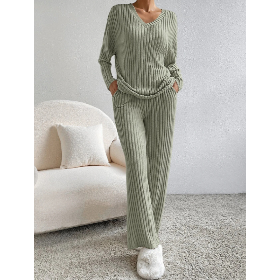 Esra™ Knitwear Two-Piece Set