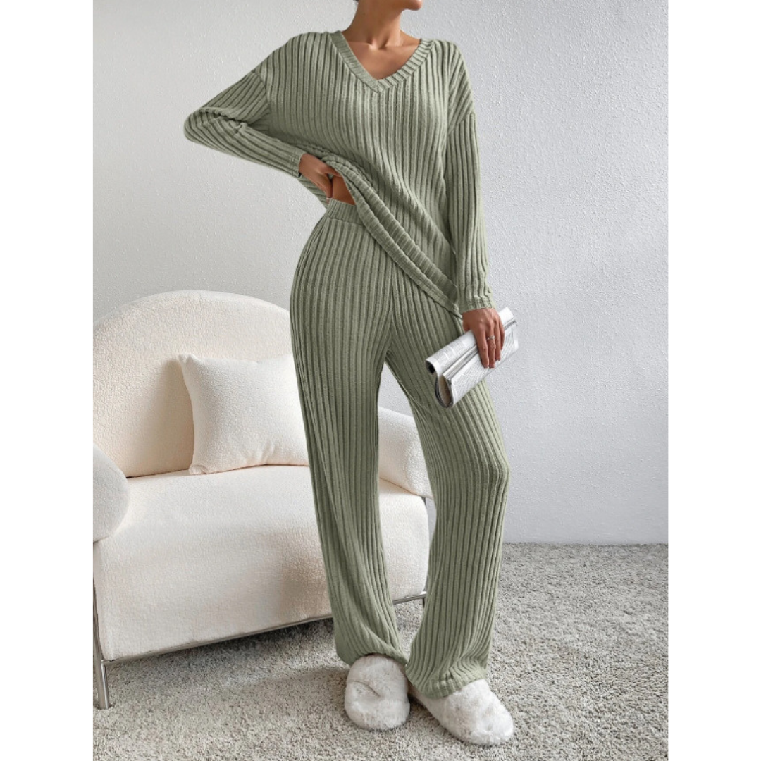 Esra™ Knitwear Two-Piece Set