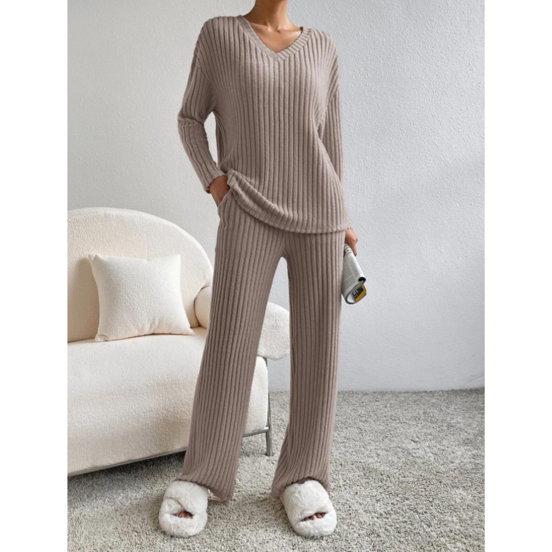 Esra™ Knitwear Two-Piece Set