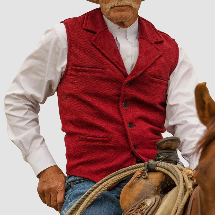 Leon™ – Classic Waistcoat with Button Detail
