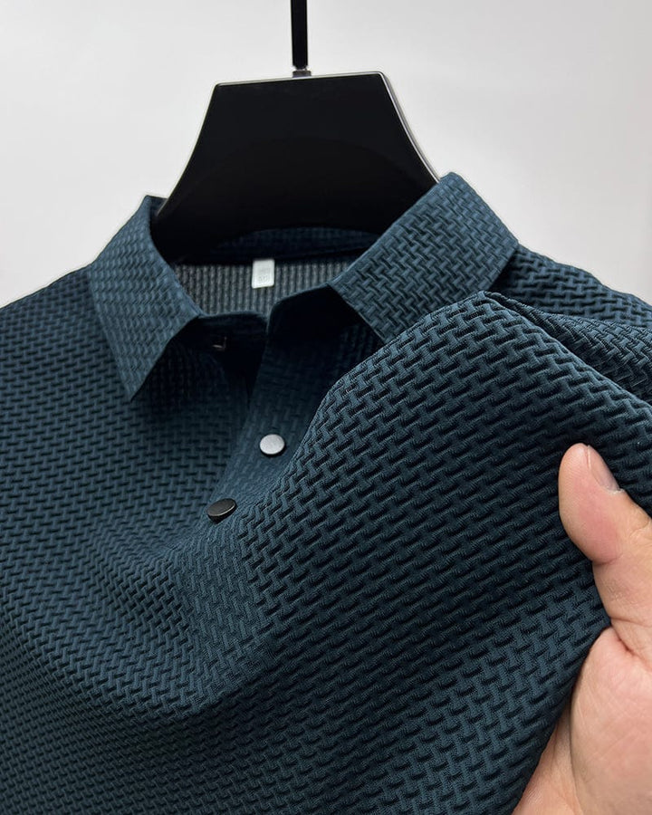 Elio™ Textured Luxe Polo Shirt