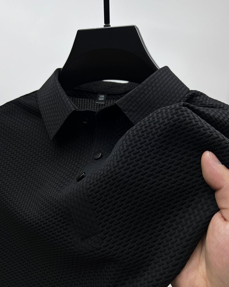 Elio™ Textured Luxe Polo Shirt