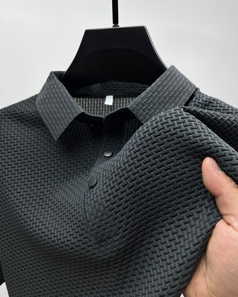 Elio™ Textured Luxe Polo Shirt