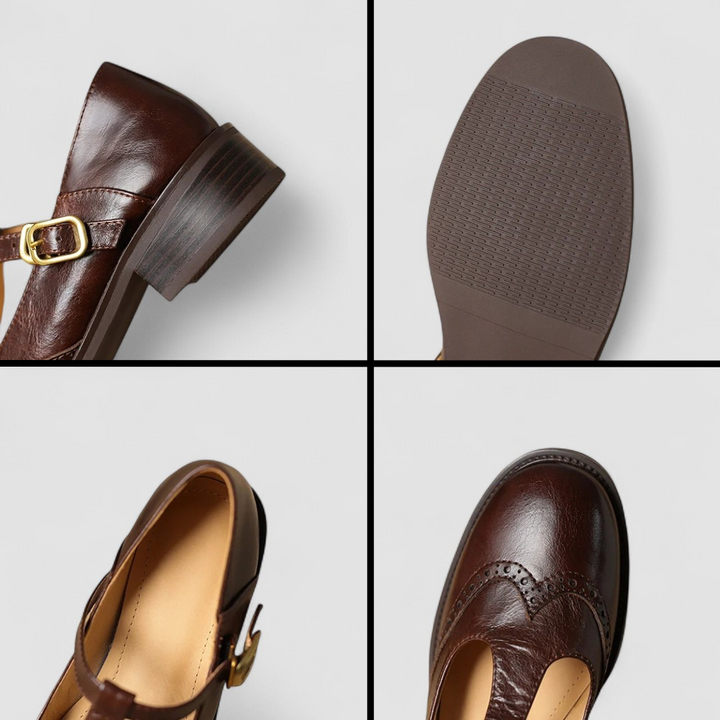 Adrielle™ – Classic Buckle Shoes