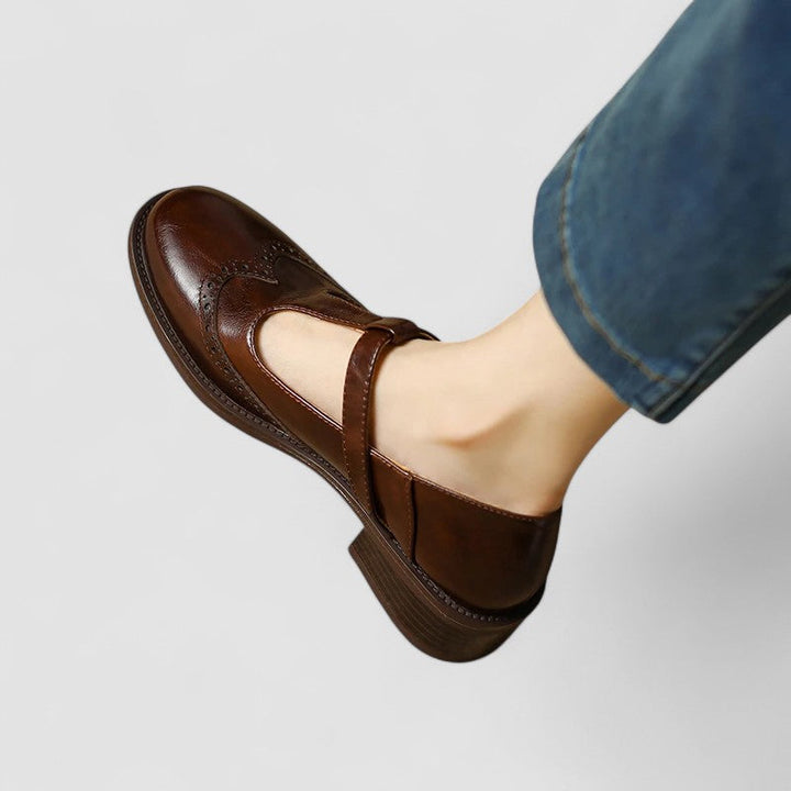 Adrielle™ – Classic Buckle Shoes