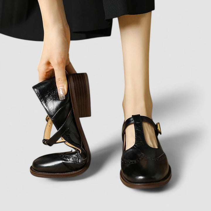 Adrielle™ – Classic Buckle Shoes