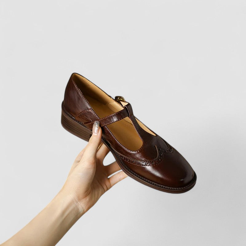Adrielle™ – Classic Buckle Shoes