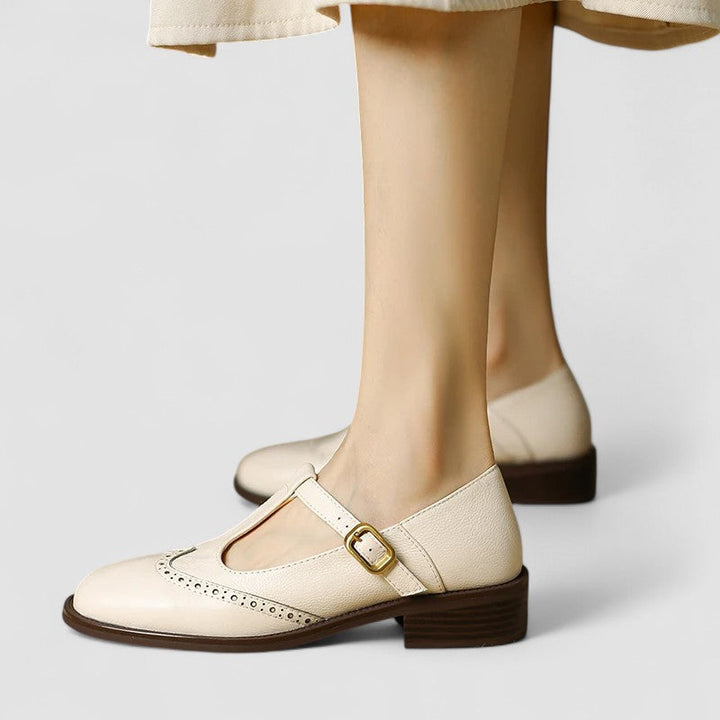 Adrielle™ – Classic Buckle Shoes