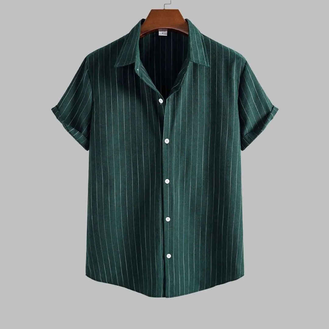 Koa™ Short Sleeved Striped Shirt