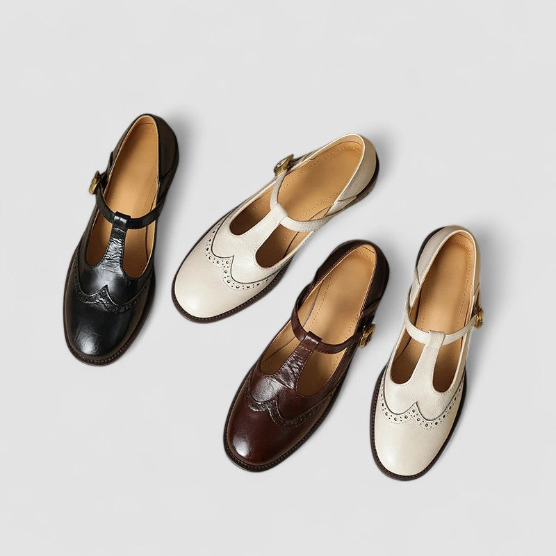 Adrielle™ – Classic Buckle Shoes