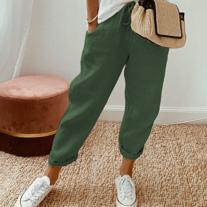 Freyja™ Casual Drawstring Waist Trousers