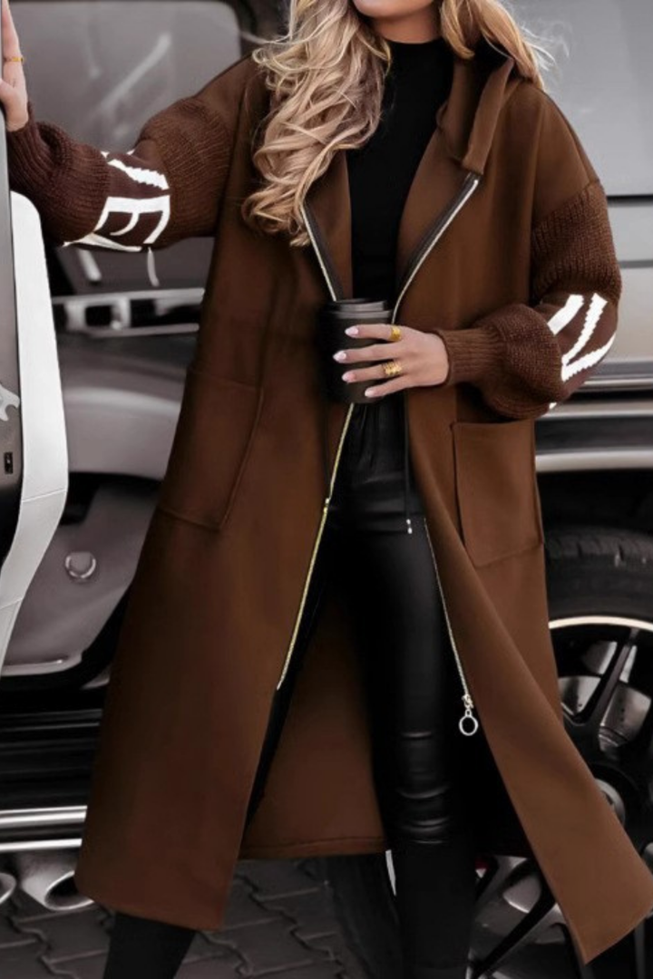 Lilwen™ Elegant Zip Coat