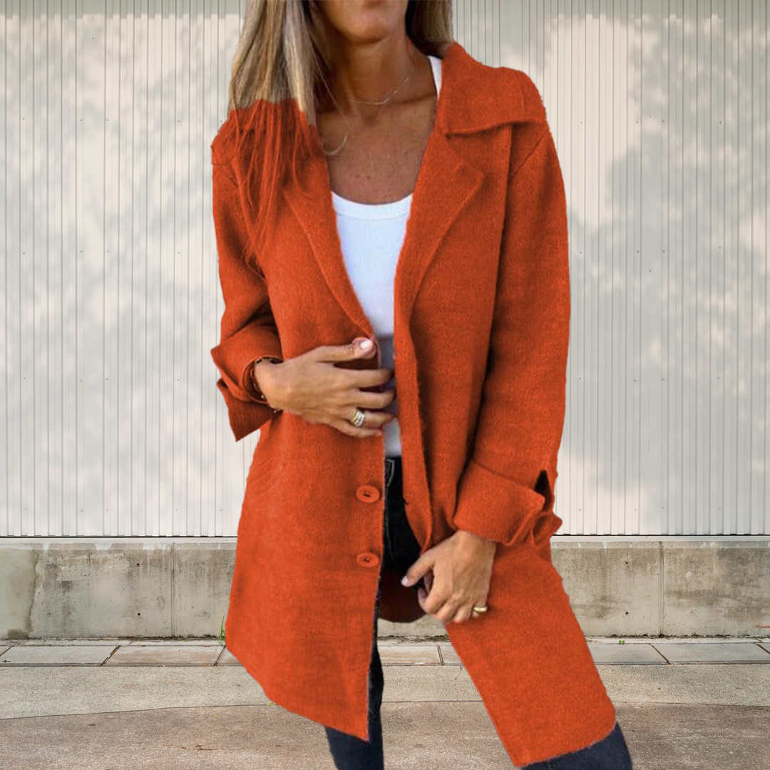 Cleo™ Classic Button-Up Coat