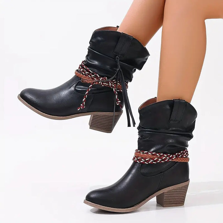 Rania™ Western Cowboy Fashion Boots