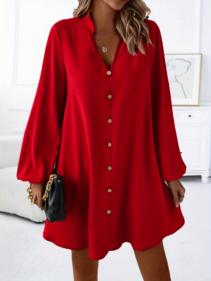 Yalina™ Grace Button Dress