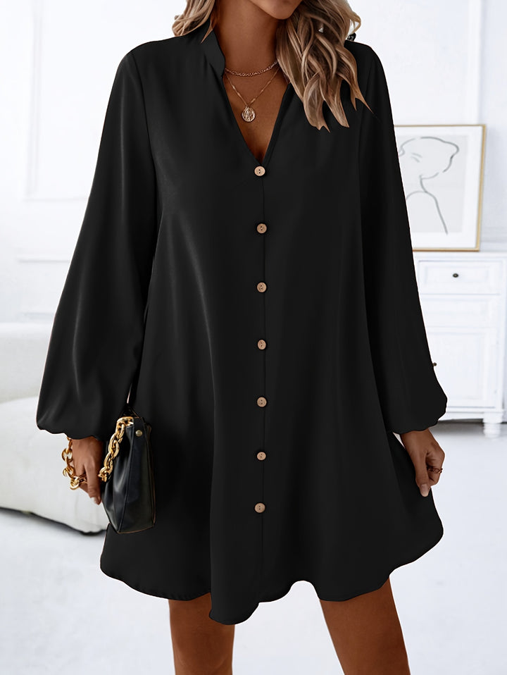 Yalina™ Grace Button Dress