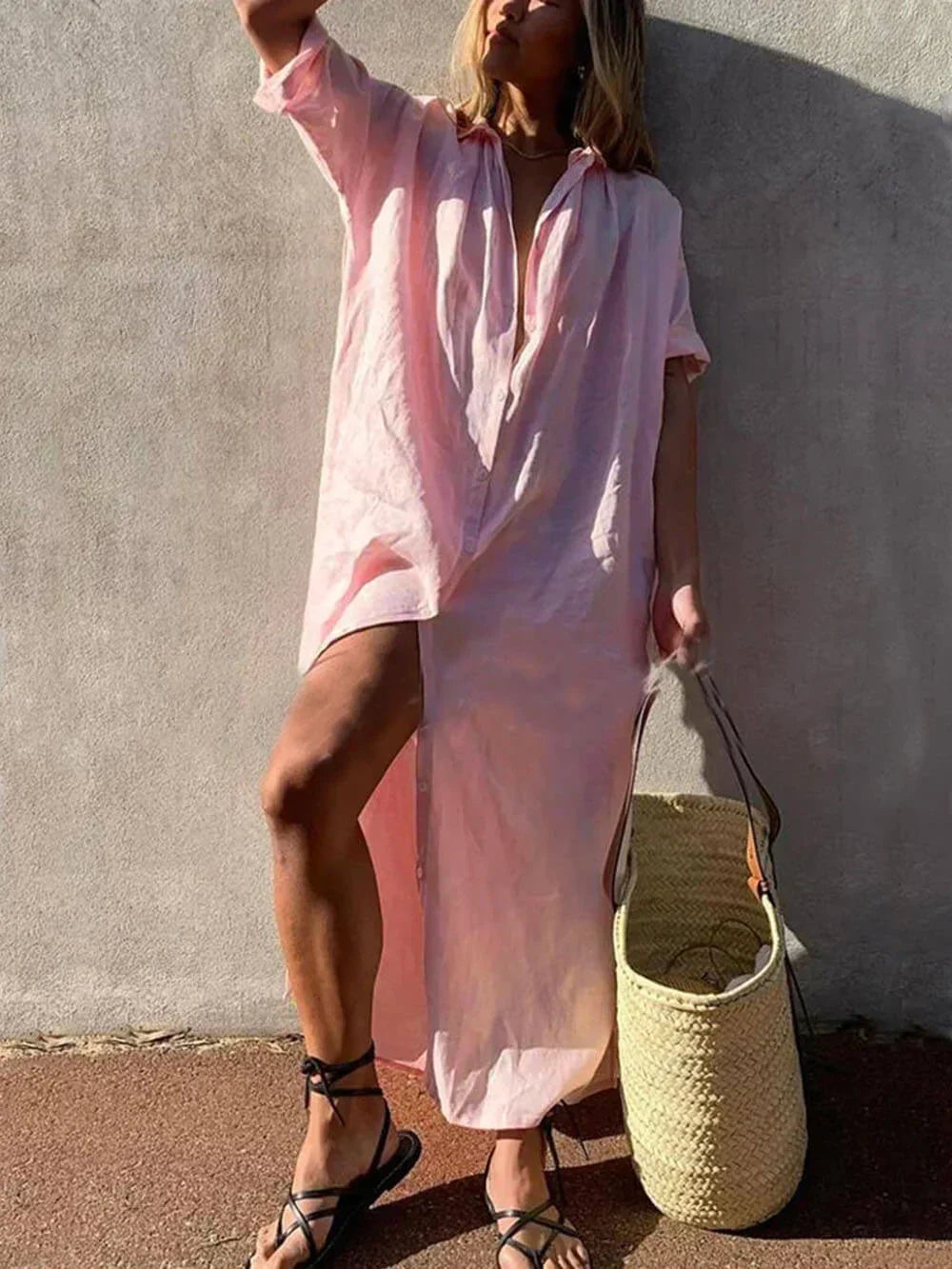 Alora™ Breeze Shirt Dress