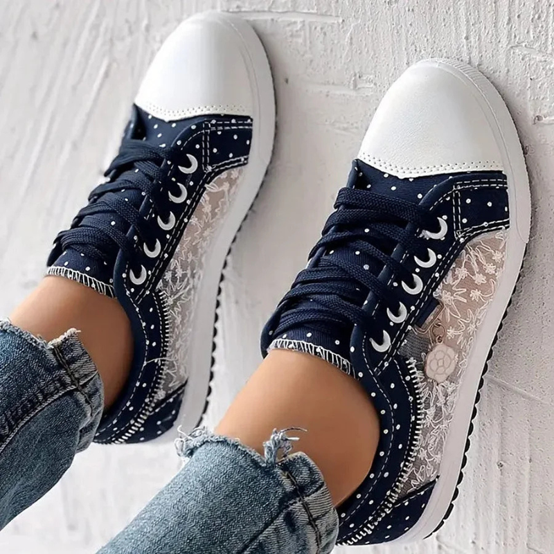 Jesslyn™ Floral Mesh Comfort Sneakers