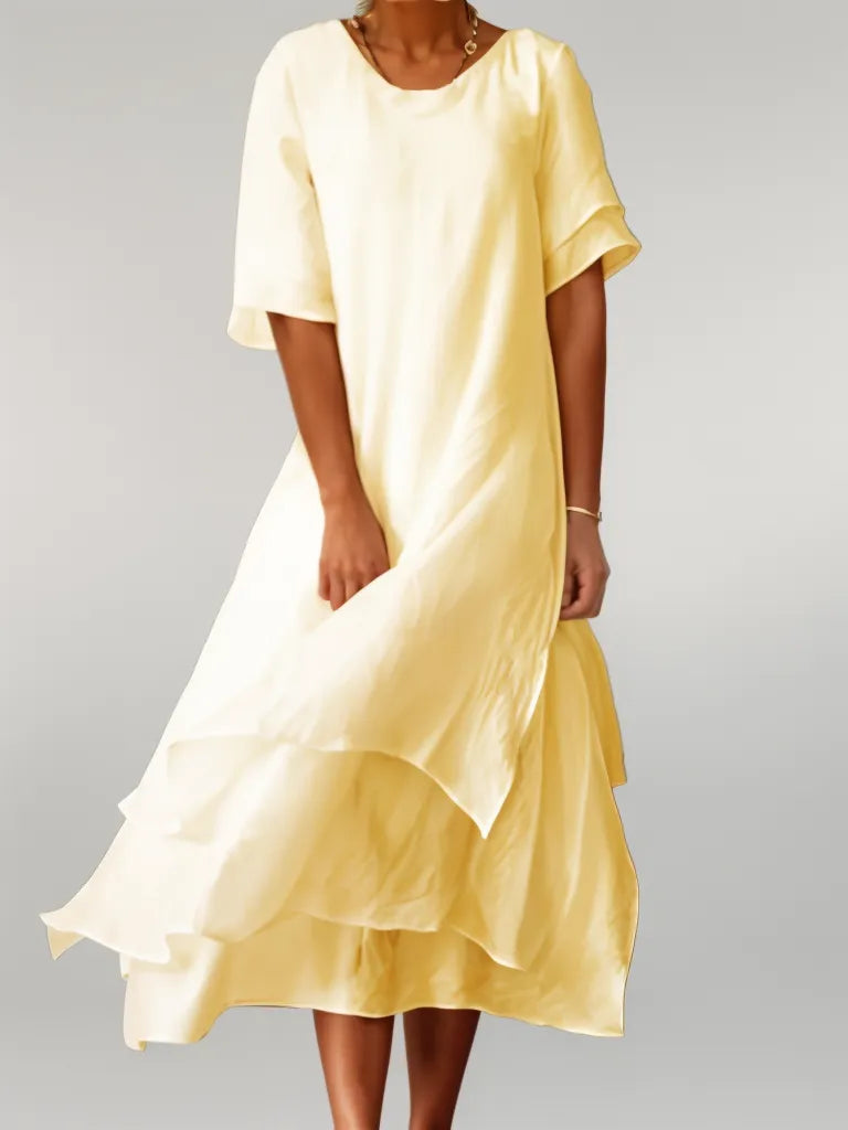 Emily™ Multi-Layered Midi Dress