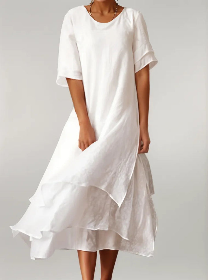 Emily™ Multi-Layered Midi Dress