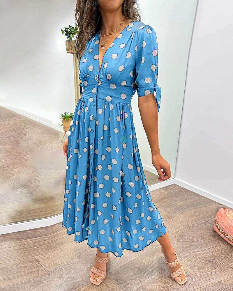 Cerina™ The Timeless Dot Dress