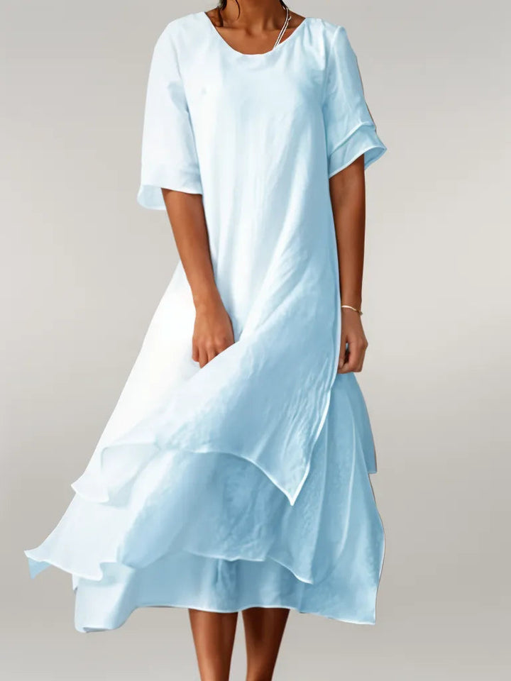 Emily™ Multi-Layered Midi Dress
