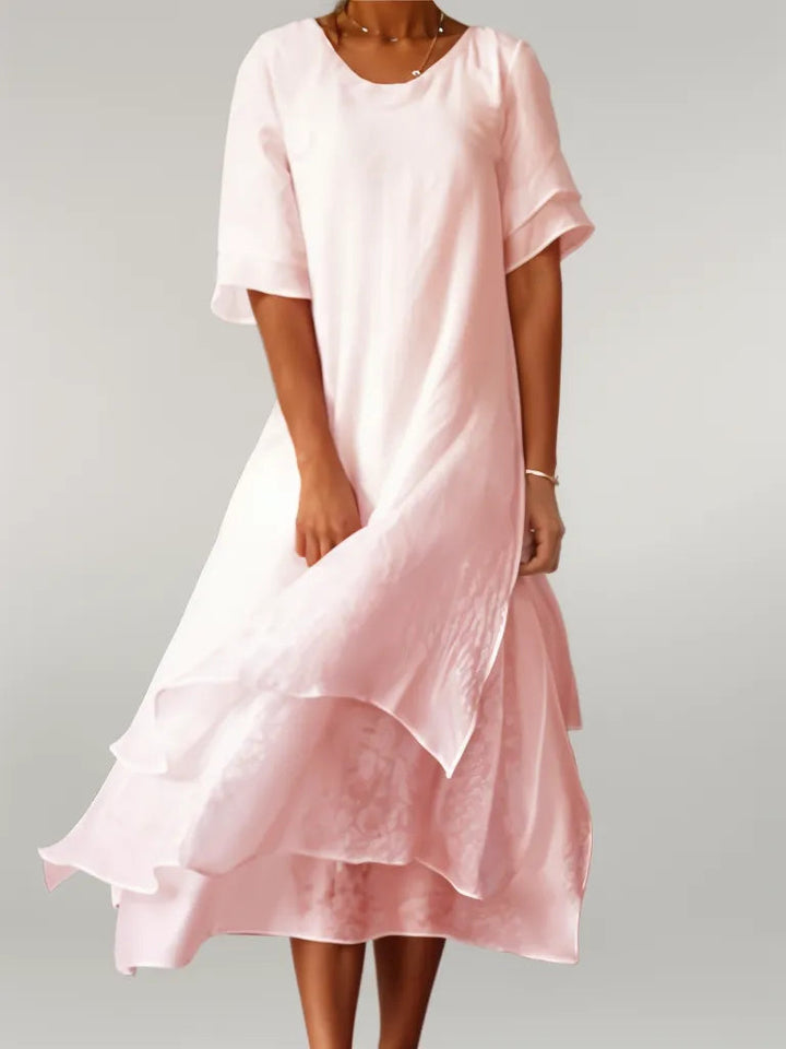 Emily™ Multi-Layered Midi Dress