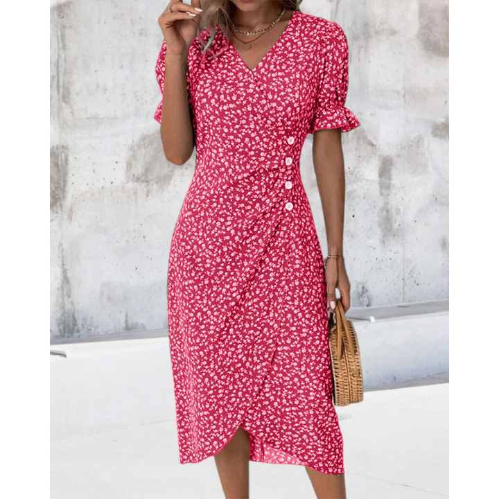 Iliana™ Elegant Ladies Midi Split Dress
