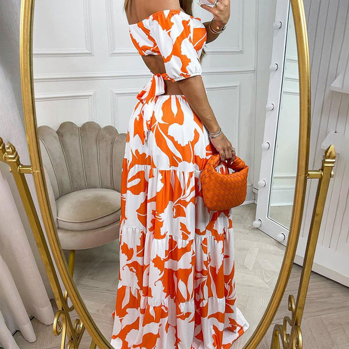 Lenora™ Off-Shoulder Maxi Dress