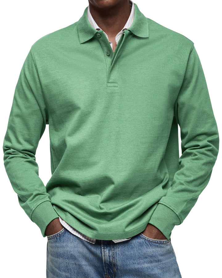 Truett™ Long Sleeve Collar Polo Shirt