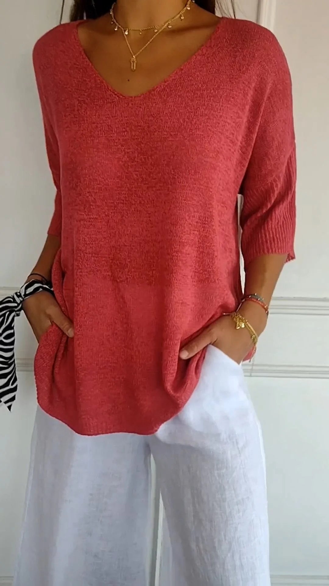 Lore™ Knitted Sweater Shirt