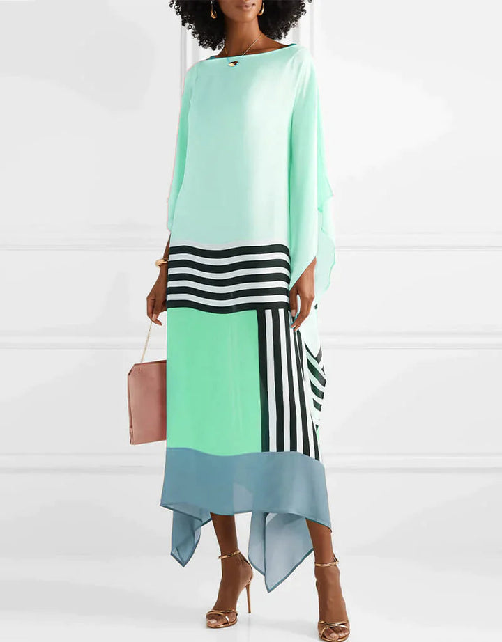 Delaney™ Elegant Printed Kaftan Dress