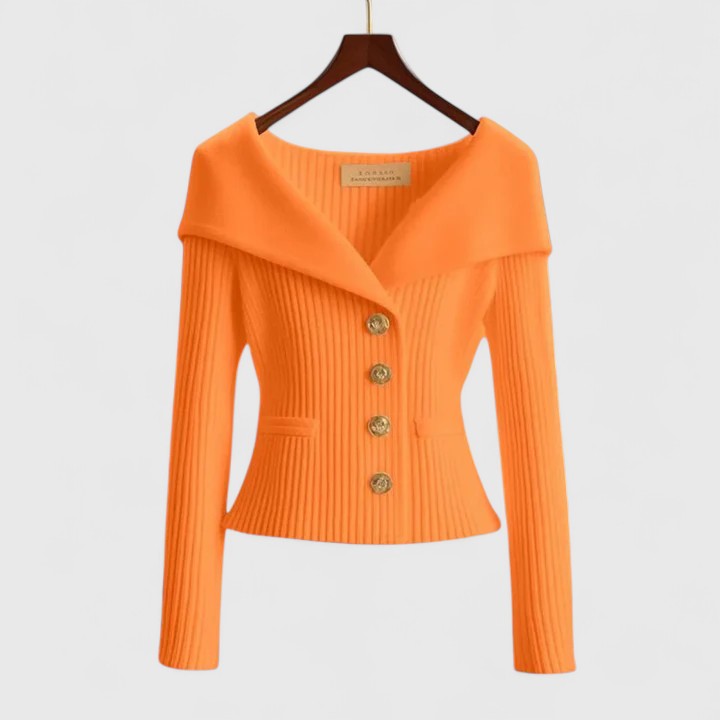 Poppy™ | Elegant Button Cardigan
