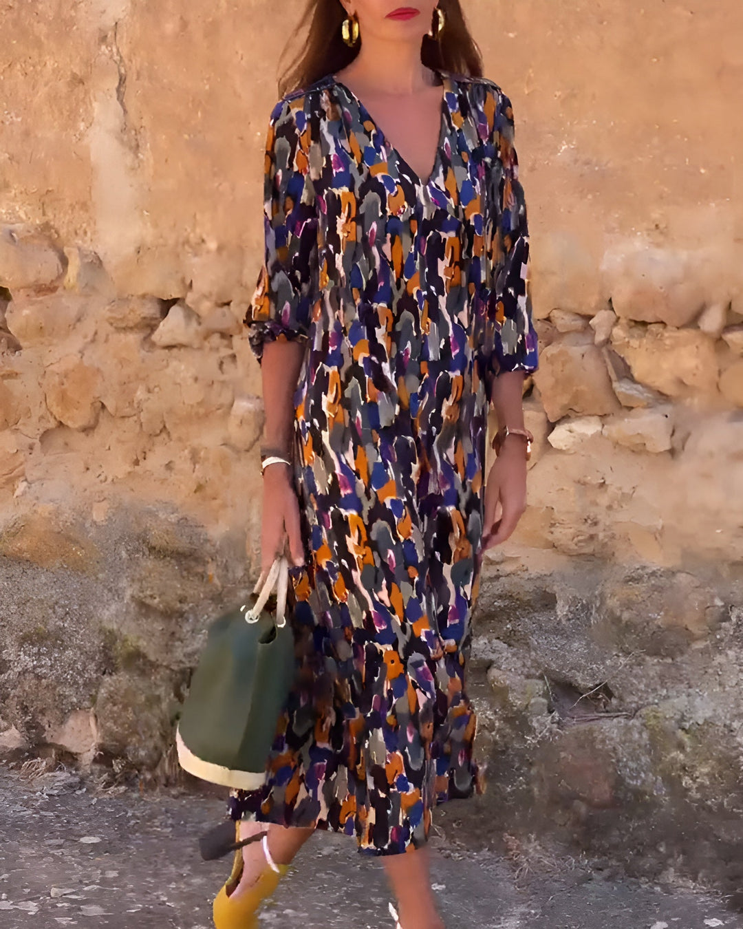 Beline™ RetroMuse Midi Dress