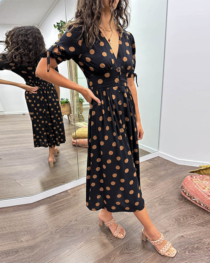 Cerina™ The Timeless Dot Dress
