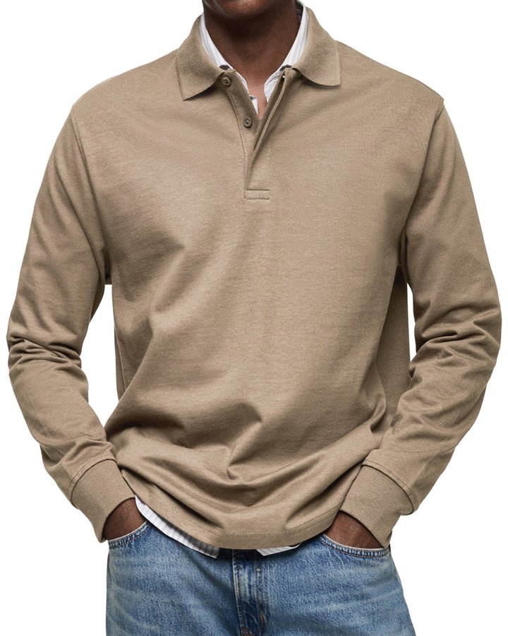 Truett™ Long Sleeve Collar Polo Shirt