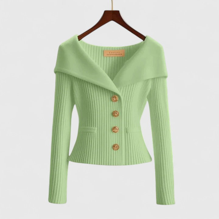 Poppy™ | Elegant Button Cardigan