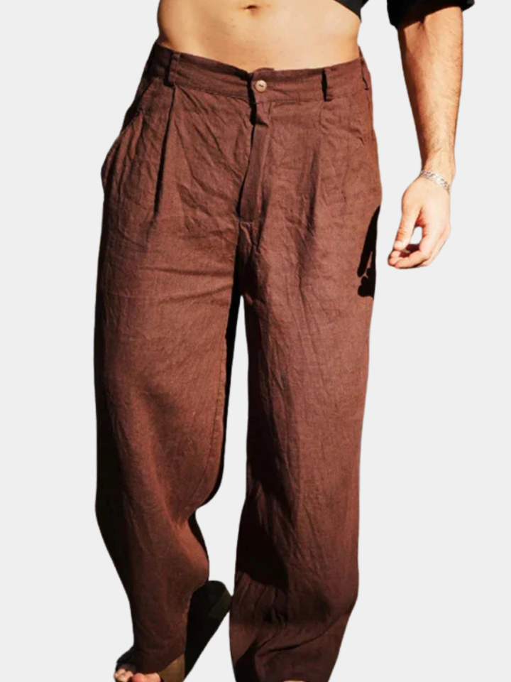Finn™ Wide-Leg Summer Trousers