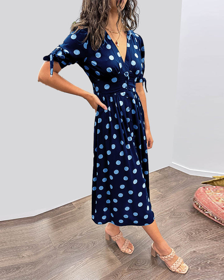 Cerina™ The Timeless Dot Dress