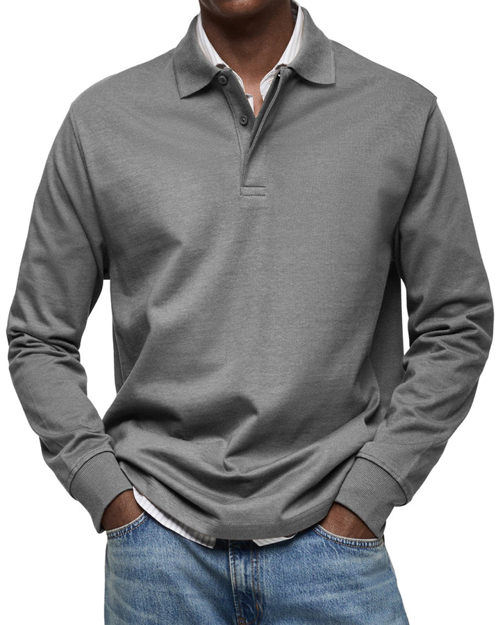 Truett™ Long Sleeve Collar Polo Shirt