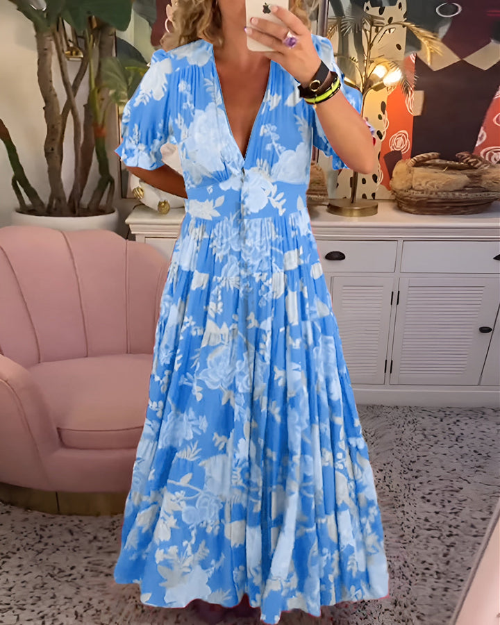 Danika™ BloomCharm Maxi Dress