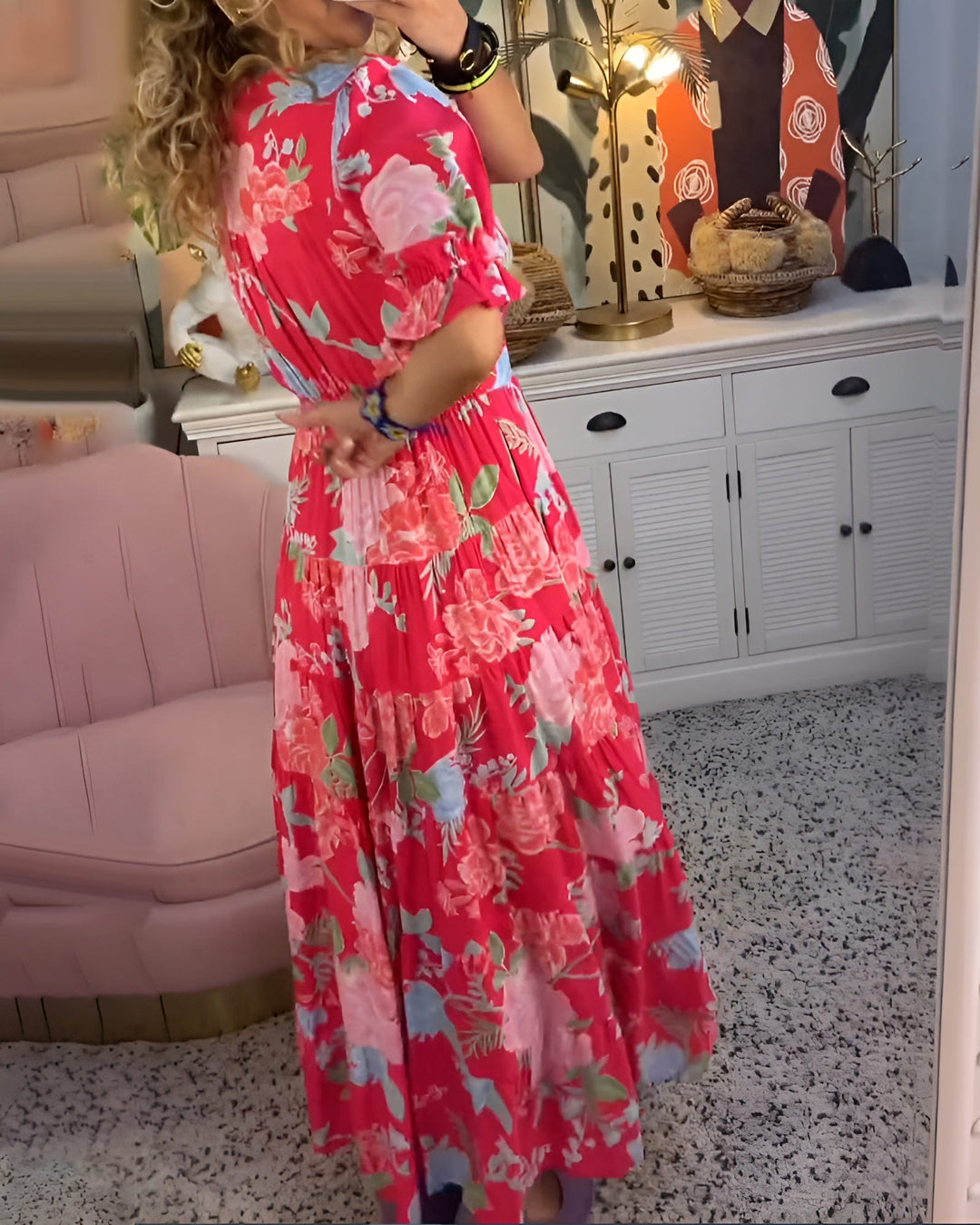 Danika™ BloomCharm Maxi Dress