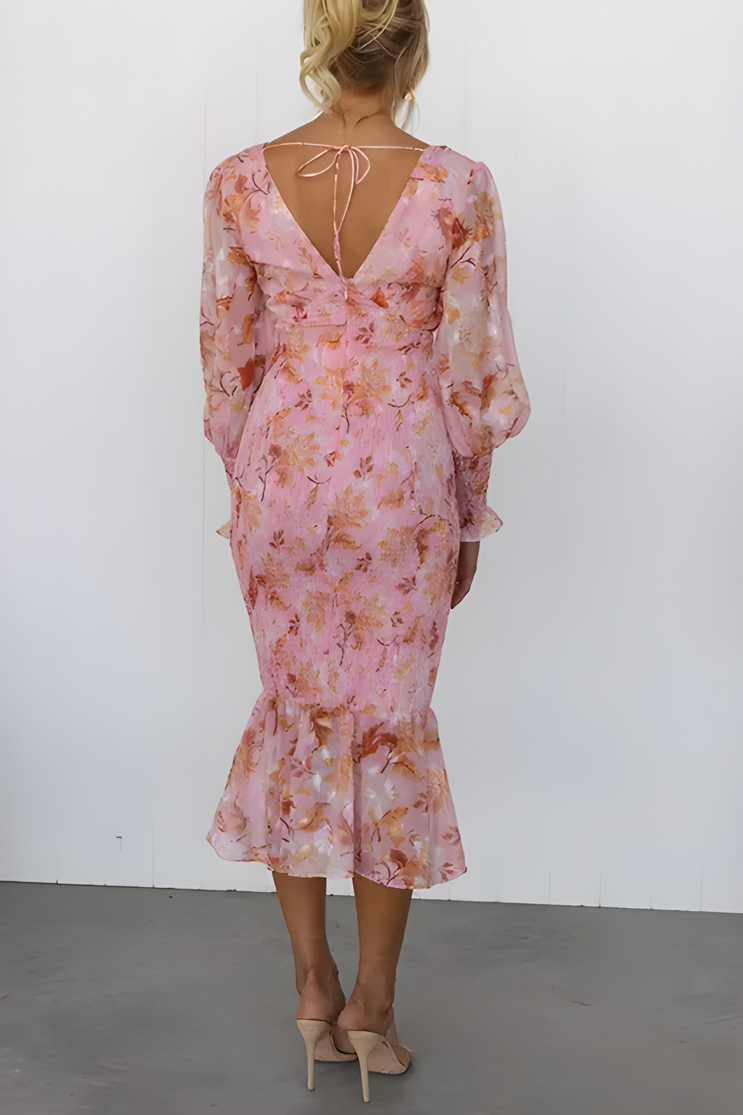 Posy™ Bloom Elegance Midi Dress