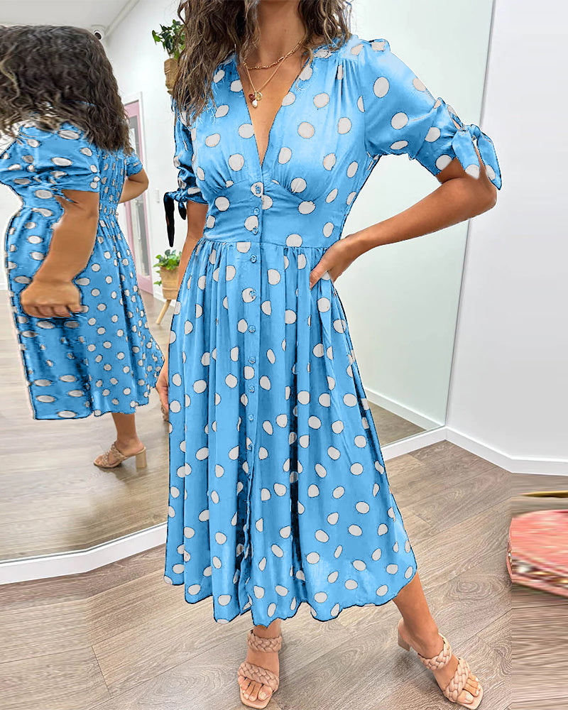 Cerina™ The Timeless Dot Dress